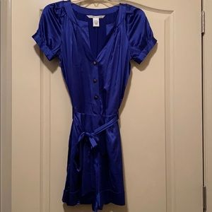 DVF blue silk jumper!! So cute and comfy